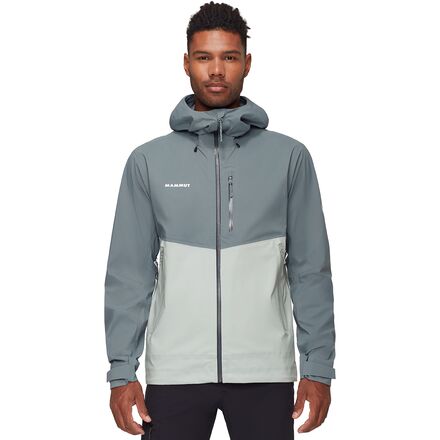 (取寄) マムート メンズ アルト ガイド HS フーデット ジャケット - メンズ Mammut men Alto Guide HS Hooded Jacket - Men's Silver Sage/Strata(4.0)