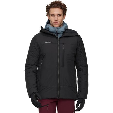 (取寄) マムート メンズ ライム プロ ビレイ イン フーデット ジャケット - メンズ Mammut men Rime Pro Belay IN Hooded Jacket - Men 039 s Black