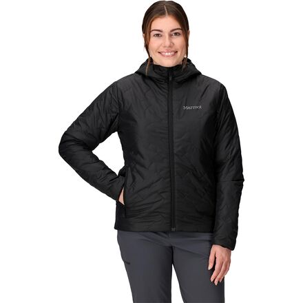 (取寄) マーモット レディース フーデット ジャケット - ウィメンズ Marmot women MonoQuilt Hooded Jacket - Women's Black