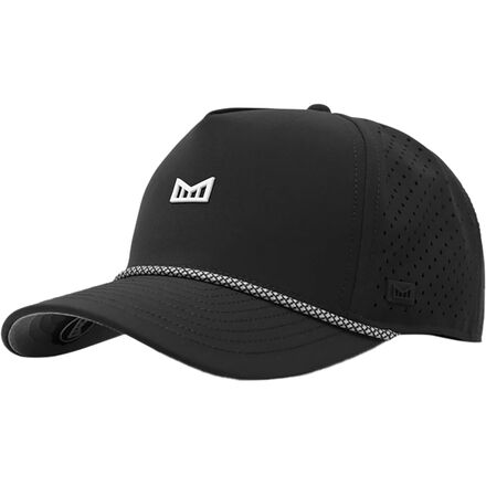 (取寄) メリン ハイドロ オデッシー ロープ ブルズ アイコン ハット Melin Hydro Odysea Rope Bulls Icon Hat Black