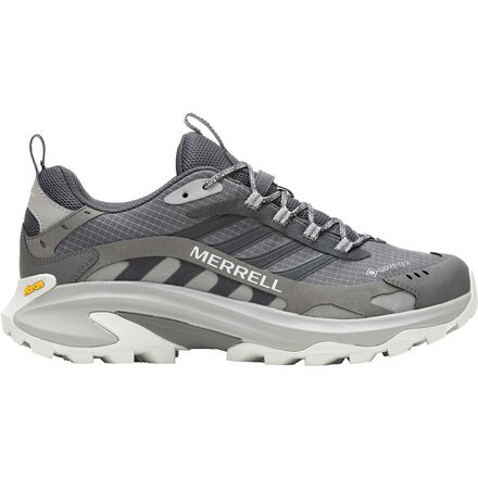 (取寄) メレル メンズ モアブ スピード 2 Gtx ワイド ハイキング シューズ - メンズ Merrell men Moab Speed 2 GTX Wide Hiking Shoe - Men 039 s Asphalt