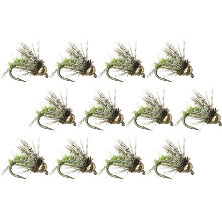 Rakuten - (取寄) モンタナフライカンパニー アンダーソンズ バード オブ プレイ - 12 パック Montana Fly Company Anderson's Bird Of Prey - 12 Pack Olive