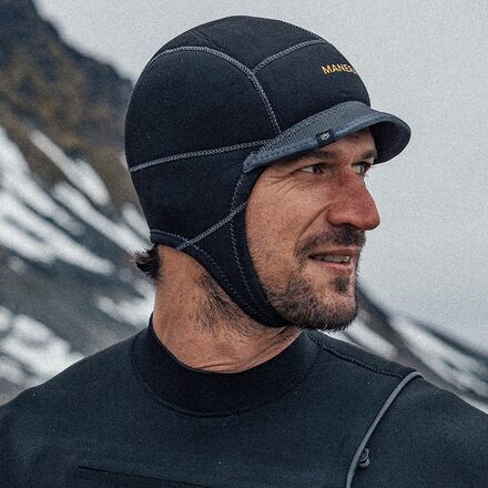 (���) �ޥͥ� �����ե��顼 ����å� 3mm Manera Seafarer Cap 3mm Black