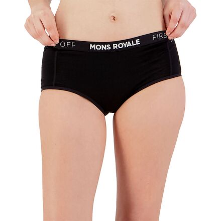 (取寄) モンスロイヤル レディース シルビア ボーイレッグ アンダーウェア - ウィメンズ Mons Royale women Sylvia Boyleg Underwear - Women's Black II