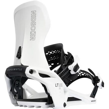 樂天商城 - (取寄) ナイデッカー Lt スーパーマティック スノーボード バインディング - Nidecker LT Supermatic Snowboard Binding - 2026 White