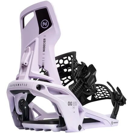 (取寄) ナイデッカー OG スーパーマティック ステップ-イン スノーボード バインディング - Nidecker OG Supermatic Step-In Snowboard Binding - 2026 Heather(4.0)