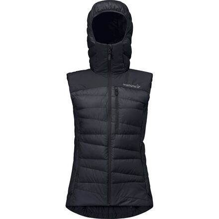 (取寄) ノローナ レディース ファルケティンド 750 ダウン ベスト - ウィメンズ Norrona women Falketind 750 Down Vest - Women's Caviar Black 3