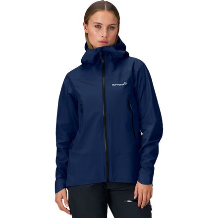 (取寄) ノローナ レディース ファルケティンド ゴア-テックス ジャケット - ウィメンズ Norrona women Falketind GORE-TEX Jacket - Women's Indigo Night