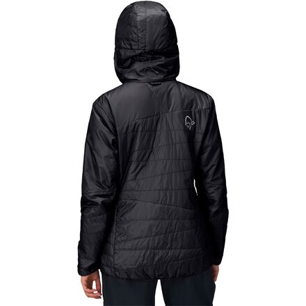 (取寄) ノローナ レディース ファルケティンド サーモ40 フーデット ジャケット - ウィメンズ Norrona women Falketind Thermo40 Hooded Jacket - Women's Caviar 2