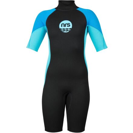 Marine Sports - (取寄) エヌアールエス キッズ ショーティー ウェットスーツ - キッズ NRS kids Shorty Wetsuit - Kids' Black