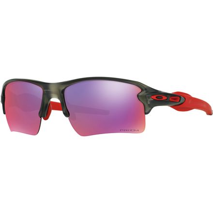 (取寄) オークリー フラック 2.0 Xl プリズム サングラス Oakley Flak 2.0 XL Prizm Sunglasses Matte Grey-Smoke/Prizm Road
