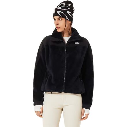 (取寄) オークリー レディース マウンテン ファイアー シェルパ ジャケット - ウィメンズ Oakley women Mountain Fire Sherpa Jacket - Women's Blackout