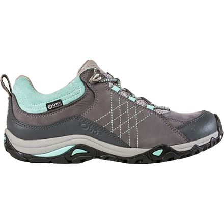 (取寄) オボズ レディース サファイア ロウ B-ドライ ワイド ハイキング シューズ - ウィメンズ Oboz women Sapphire Low B-Dry Wide Hiking Shoe - Women's Charcoal/Beach Glass