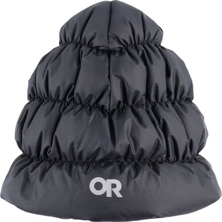 (取寄) アウトドア リサーチ コールドフロント ダウン ビーニー Outdoor Research Coldfront Down Beanie Solid Black
