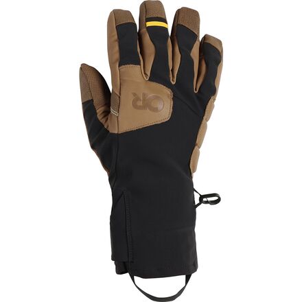 乐天商城 - (取寄) アウトドア リサーチ メンズ エクストラヴァート グローブ - メンズ Outdoor Research men ExtraVert Glove - Men's Dark Natural/Black