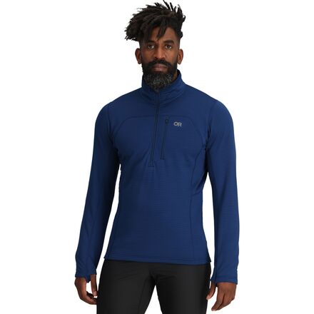 Wear - (取寄) アウトドア リサーチ メンズ ヴァイガー グリッド フリース ハーフ-ジップ ジャケット - メンズ Outdoor Research men Vigor Grid Fleece Half-Zip Jacket - Men's Cenote