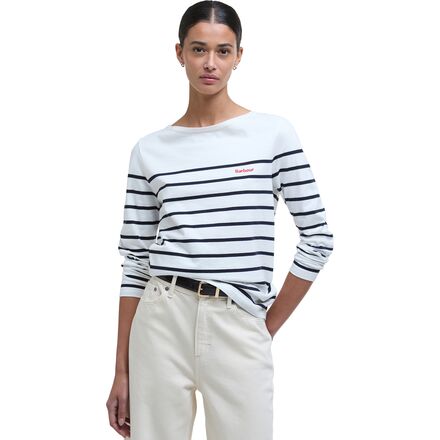 Rakuten - (取寄) バブアー レディース ブラッドリー トップ - ウィメンズ Barbour women Bradley Top - Women's Cloud Stripe