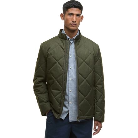 Rakuten - (取寄) バブアー メンズ シティ ハリントン キルテッド ジャケット - メンズ Barbour men City Harrington Quilted Jacket - Men's Olive