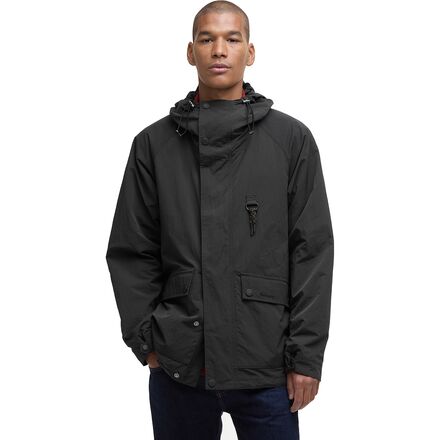 (取寄) バブアー メンズ リグ シャワープルーフ ジャケット - メンズ Barbour men Rig Showerproof Jacket - Men's Black