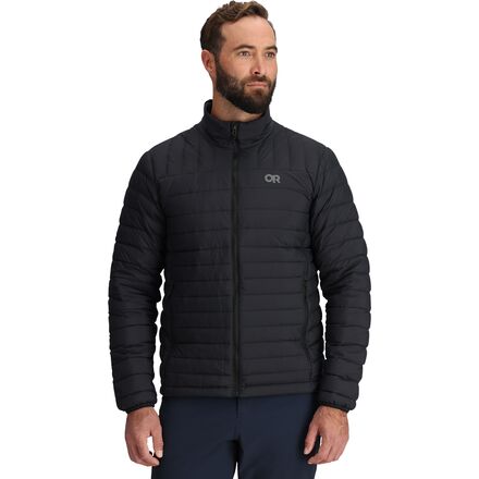 Rakuten - (取寄) アウトドア リサーチ メンズ トランセンデント ダウン ジャケット - メンズ Outdoor Research men Transcendent Down Jacket - Men's Black