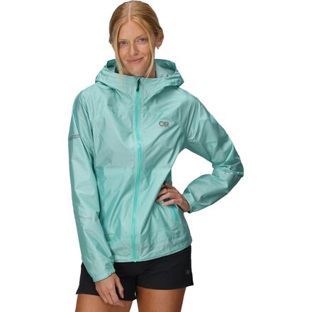 (取寄) アウトドア リサーチ レディース ヘリウム レイン ジャケット - ウィメンズ Outdoor Research women Helium Rain Jacket - Women's Maldives