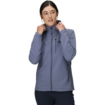 Rakuten - (取寄) アウトドア リサーチ レディース ウルティマ ソフトシェル フーデット ジャケット - ウィメンズ Outdoor Research women Ultima Softshell Hooded Jacket - Women's Summit