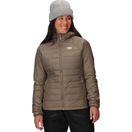 Rakuten - (取寄) アウトドア リサーチ レディース スーパーストランド Xt フーデット ジャケット - ウィメンズ Outdoor Research women SuperStrand XT Hooded Jacket - Women's Sable