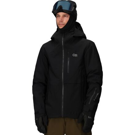 乐天商城 - (取寄) アウトドア リサーチ メンズ ヘミスフィアズ チーム ゴア-テックス 3l ジャケット - メンズ Outdoor Research men Hemispheres Team GORE-TEX 3L Jacket - Men's Black