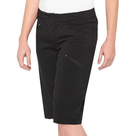 (取寄) 100 レディース ライドキャンプ ショート ウィズ ライナー - ウィメンズ 100 women RideCamp Short with Liner - Women 039 s Black