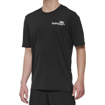 Wear - (取寄) 100% メンズ エアマチック ショートスリーブ ジャージ - メンズ 100% men Airmatic Short-Sleeve Jersey - Men's Black