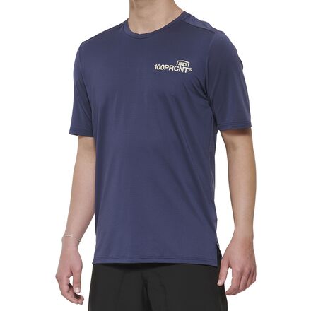 Rakuten - (取寄) 100% メンズ エアマチック ショートスリーブ ジャージ - メンズ 100% men Airmatic Short-Sleeve Jersey - Men's Indigo