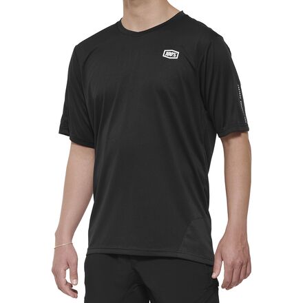 (取寄) 100 メンズ ライドキャンプ ショートスリーブ ジャージ - メンズ 100 men Ridecamp Short-Sleeve Jersey - Men 039 s Black