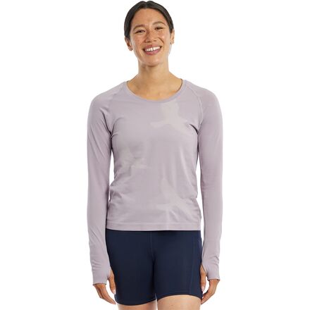 (取寄) レディース アルティチュード ロング-スローブ トップ - ウィメンズ Oiselle women Altitude Long-Sleeve Top - Women's Dusty Lavender