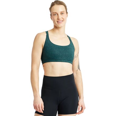 运动用内衣 - (取寄) レディース HI トゥエンティ ブラ - ウィメンズ Oiselle women Hi Twenty Bra - Women's Juniper Monarch