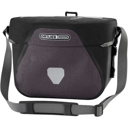 (取寄) オルトリーブ アルティメット 6 プラス 5-8.5L ハンドルバー バッグ Ortlieb Ultimate 6 Plus 5-8.5L Handlebar Bag Granite/Black, M