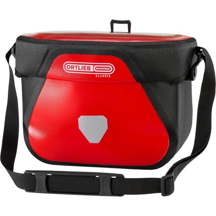 (取寄) オルトリーブ アルティメット 6 クラシック ハンドルバー バッグ Ortlieb Ultimate 6 Classic Handlebar Bag Red/Black, M