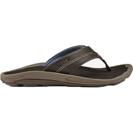 Holly'S Sole - (取寄) オルカイ メンズ キピ フリップ フロップ - メンズ Olukai men Kipi Flip Flop - Men's Espresso/Espresso