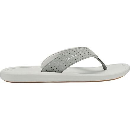 Rakuten - (取寄) オルカイ メンズ フリップ フロップ - メンズ Olukai men Ki'i Flip Flop - Men's Ash/Sterling