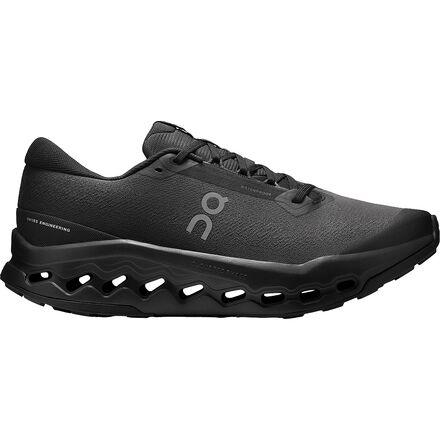 Shoes - (取寄) オンランニング メンズ クラウドサーファー トレイル 2 Wp ランニング シューズ - メンズ On Running men Cloudsurfer Trail 2 WP Running Shoe - Men's Black/Black