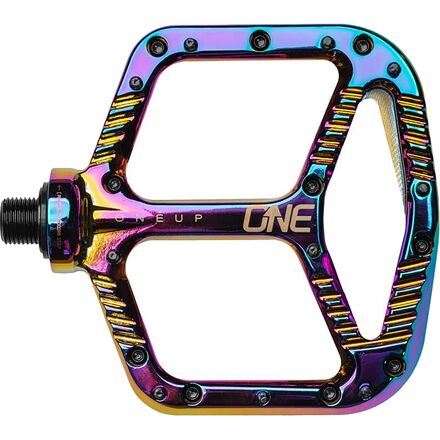 (取寄) ワンアップコンポーネント アルミニウム ペダルズ OneUp Components Aluminum Pedals Oil Slick