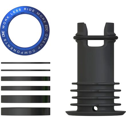 (取寄) ワンアップコンポーネント EDC トップ キャップ OneUp Components EDC Top Cap Dark Blue