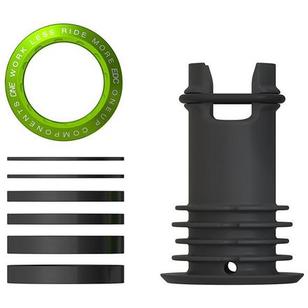 (取寄) ワンアップコンポーネント EDC トップ キャップ OneUp Components EDC Top Cap Green