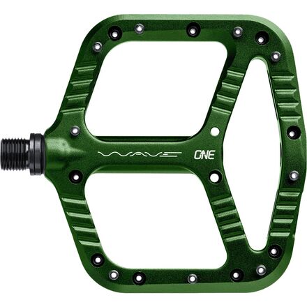 (取寄) ワンアップコンポーネント ウェーブ ペダルズ OneUp Components Wave Pedals Dark Green
