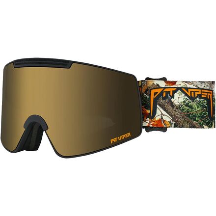 乐天商城 - (取寄) ピットバイパー ザ ゴーグル Pit Viper The Proform Goggle Actualbush/Gold