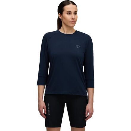 Rakuten - (取寄) パールイズミ レディース キャニオン メリノ 3/4 ジャージ - ウィメンズ PEARL iZUMi women Canyon Merino 3/4 Jersey - Women's Dark Navy