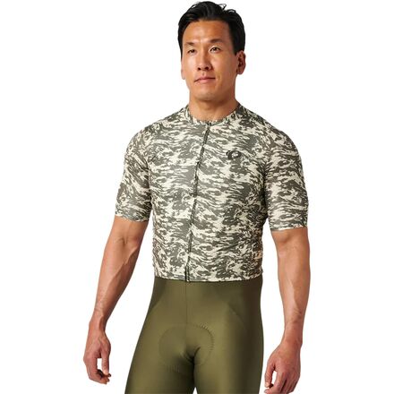 (取寄) パールイズミ メンズ アタック ショートスリーブ ジャージ - メンズ PEARL iZUMi men Attack Short-Sleeve Jersey - Men's Deep Lichen Green Waverock