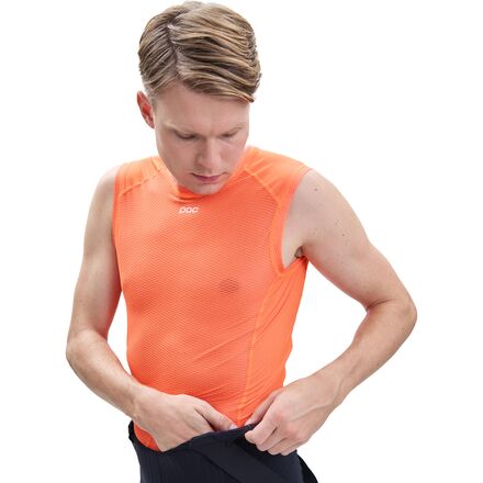 Inner - (取寄) POC メンズ エッセンシャル レイヤー ベスト - メンズ POC men Essential Layer Vest - Men's Zink Orange