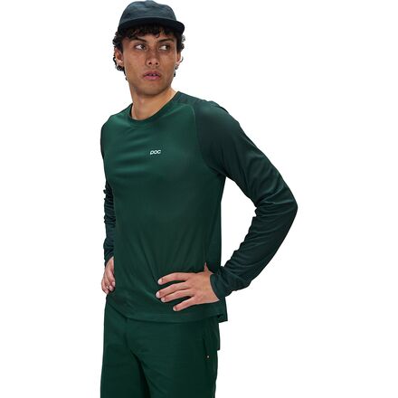 Wear - (取寄) POC モーション エアー ロング-スローブ ジャージ POC Motion Air Long-Sleeve Jersey Pargasite Green