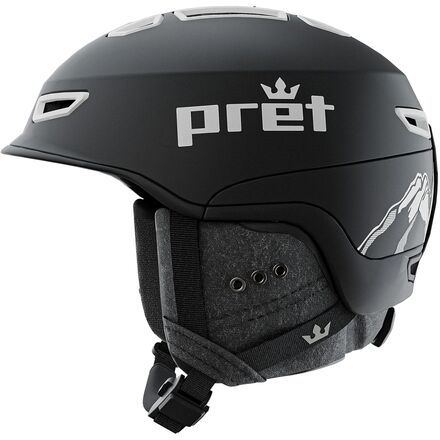 (取寄) プレットヘルメット フューリー ヘルメット Pret Helmets Fury Helmet Teton Black