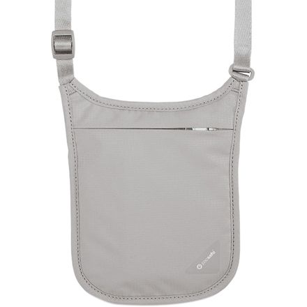 (取寄) パックセーフ カバーセーフ V75 ポーチ Pacsafe Coversafe V75 Pouch Neutral Grey